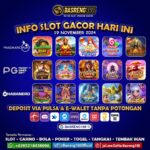 Info Slot Online Gacor 19 November 2024