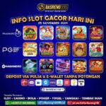 Info Slot Online Gacor 25 November 2024