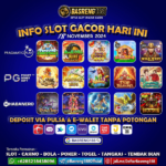 Info Slot Online Gacor 17 November 2024